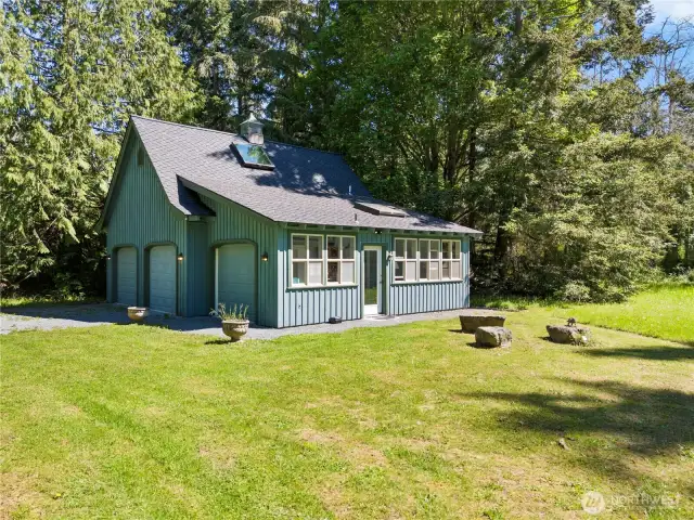 Guest House and Two Car Garage
