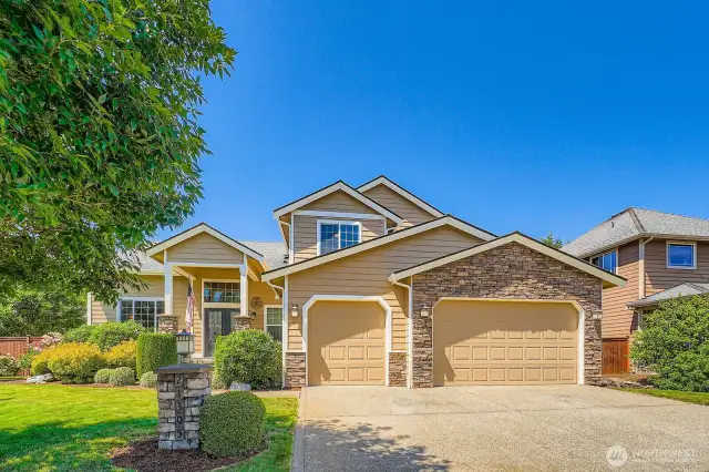 3 car garage for all the storage!