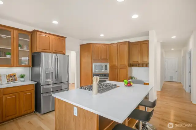 Spacious Kitchen with