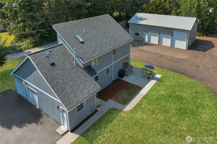 Layout of the property.