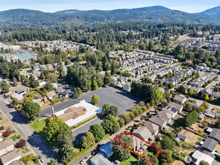 Location is convenient access to schools, parks, shopping, and commuter routes.