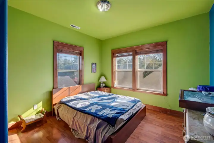 Upstairs Bedroom #3 adjacent to full Bath #2.