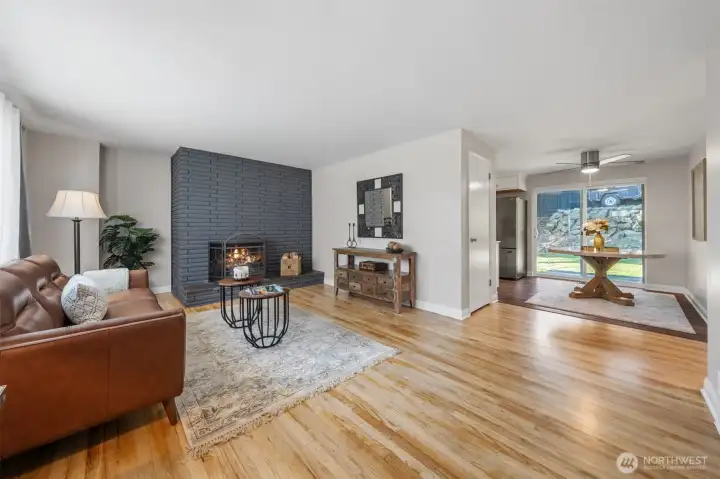 Main level living room.
