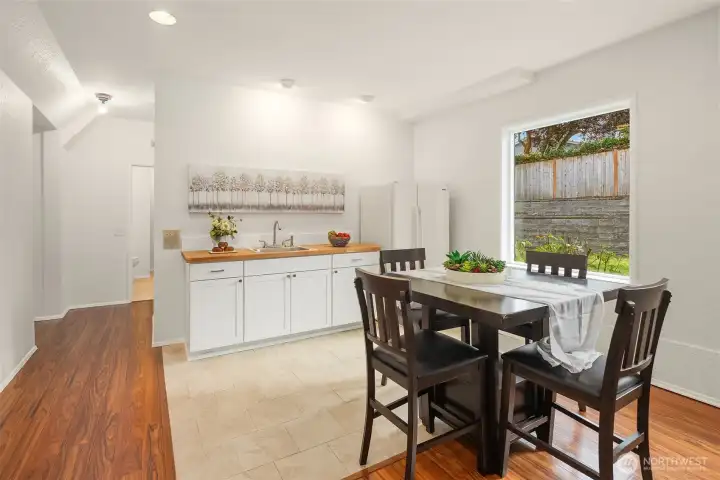 Lower Level Rec Room with ADU possibilities