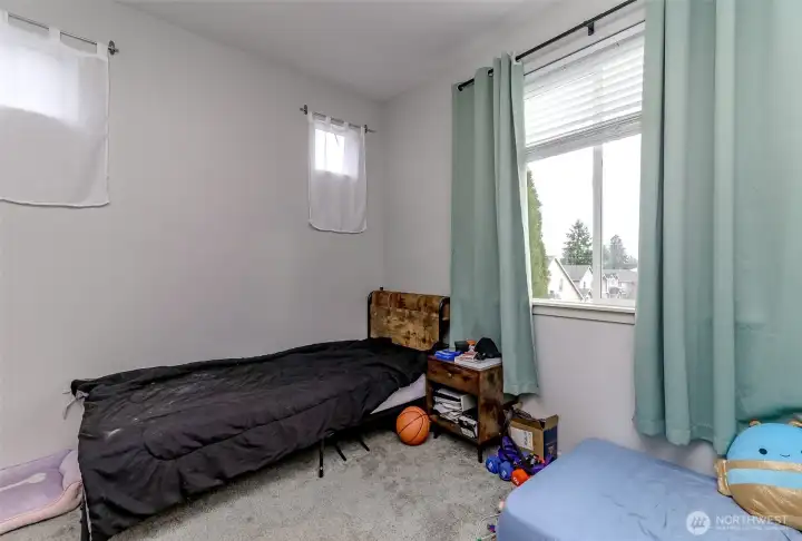 Down Stairs Bedroom w/ Walk in Closet