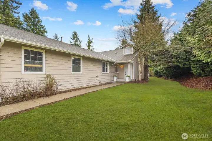 Plenty of garden and private space!