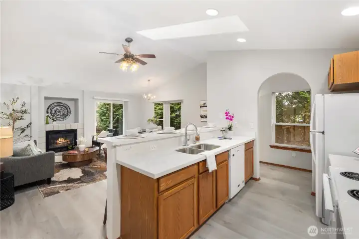 Relax and Entertain with a great layout.