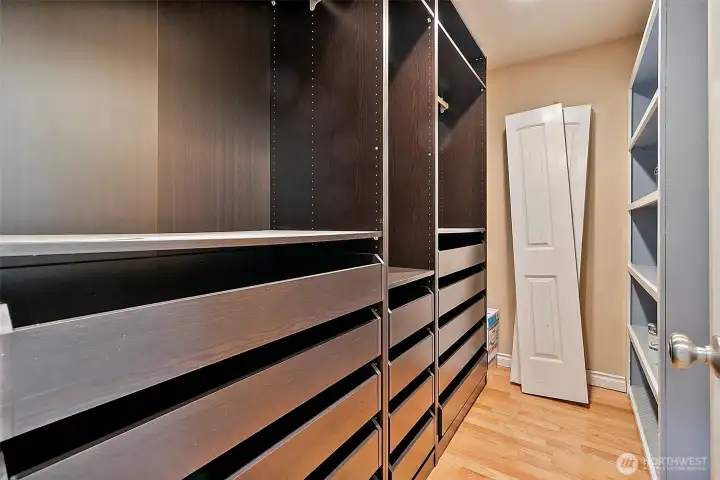 Walk in closet.