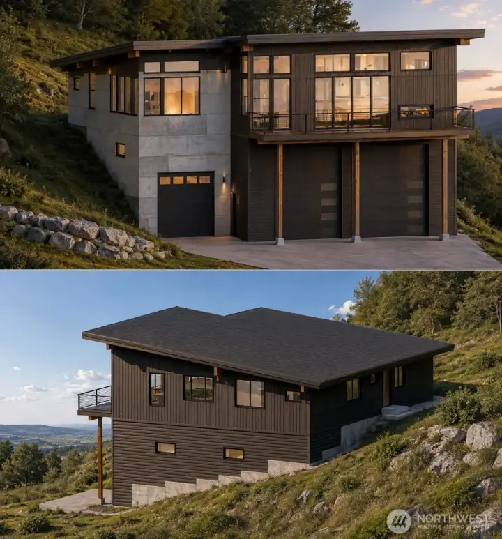 AI Generated rendering of attached builder design