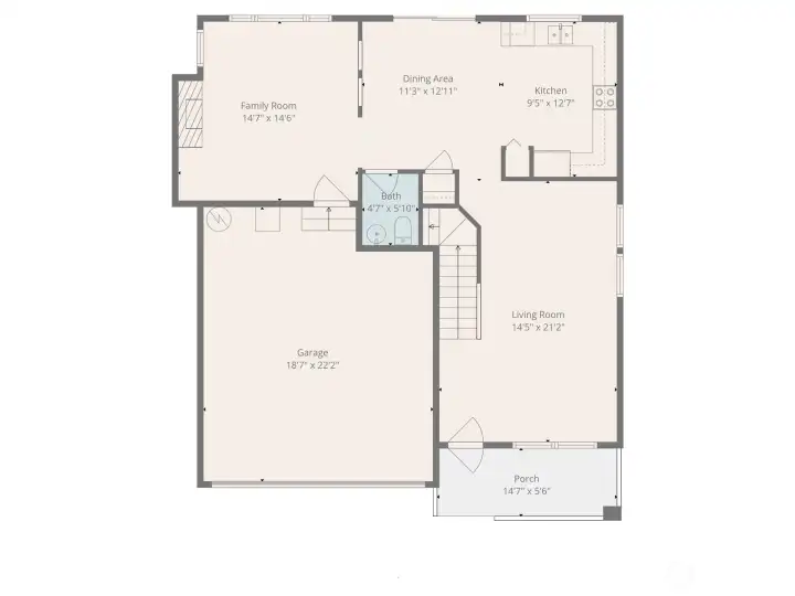 Main Floor - Floor Plan.