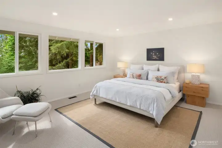 Luxurious primary suite Luxurious primary suite