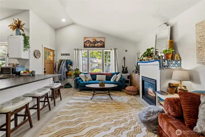 Open Concept  Living