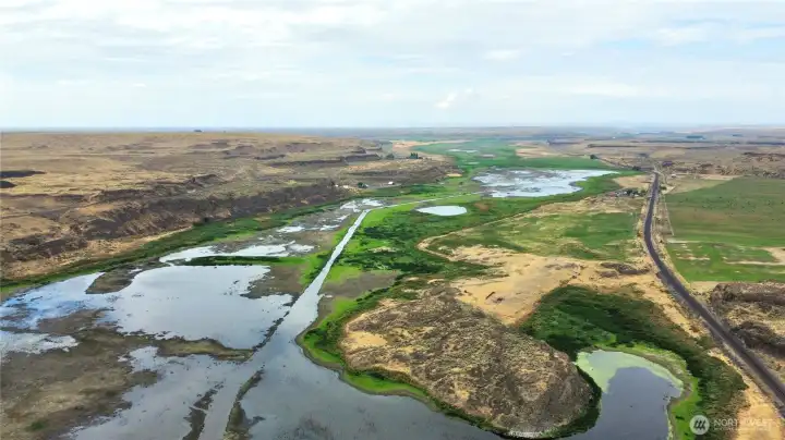Seasonal Lake Filled Seasonal Lake Filled