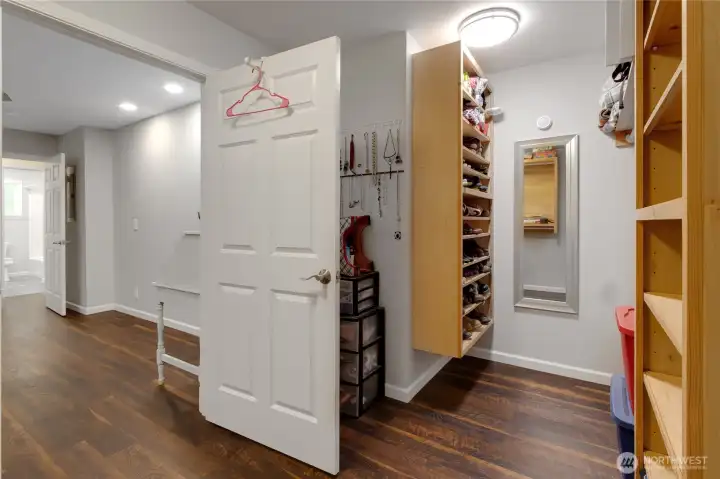 ADU walk in closet