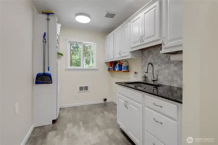 ADU utility room