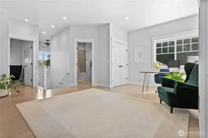Upstairs landing