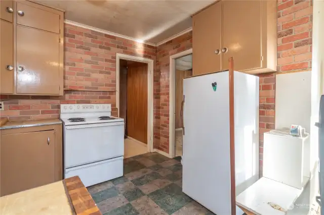 Looking Southeast in the Kitchen.