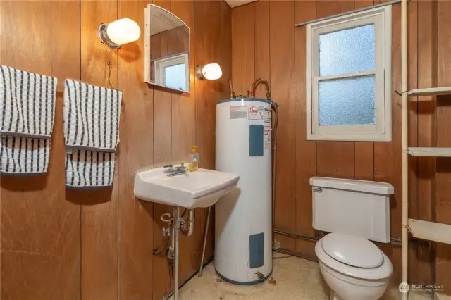 Bathroom Looking Northwest.