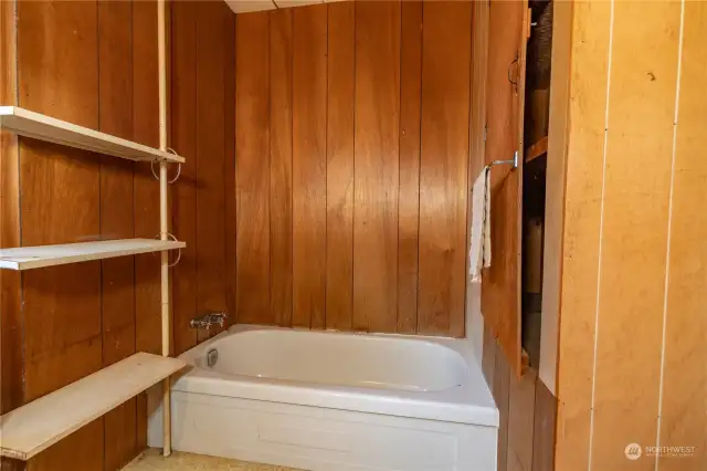 Bathroom Looking East.