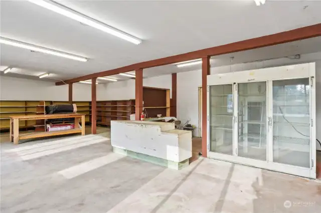 Looking Northeast in the store.