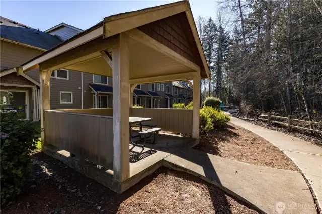 Community picnic shelter