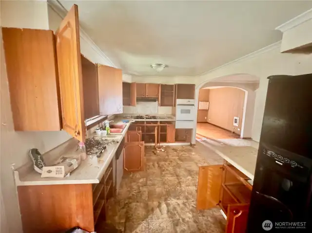 Duplex upper kitchen