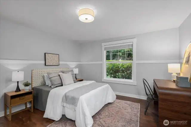 Craftsman touches with newer trim and mill work throughout the home!