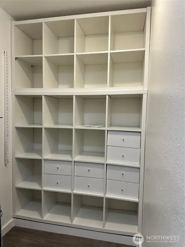 Extra spacious storage