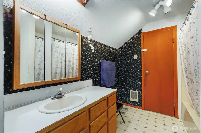 Bathroom upstairs