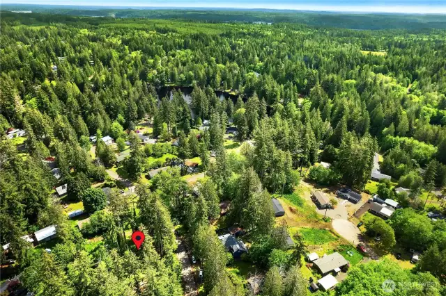 Location in Timberlakes