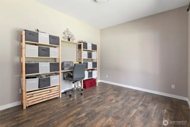 Guest bedroom presently used as an office