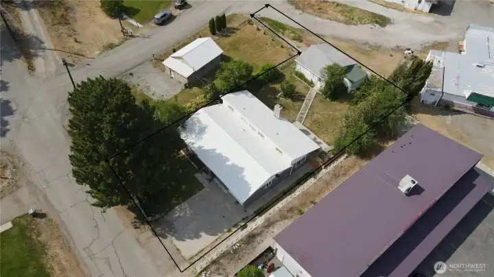 Large usable lot.