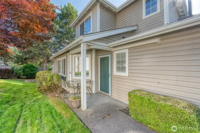 Walkway to front door