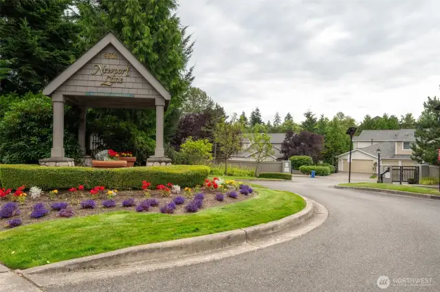 Gated front entry.  Back gate is near home for your convenience.