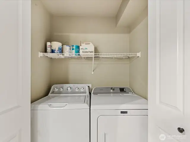 In-unit laundry - Convenience at home
