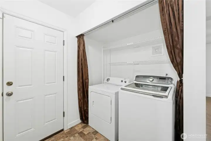 Laundry area