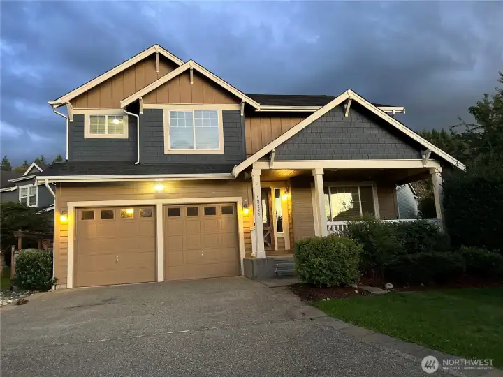 Nicely set on a cul-de-sac with one of the biggest yards in the complex!