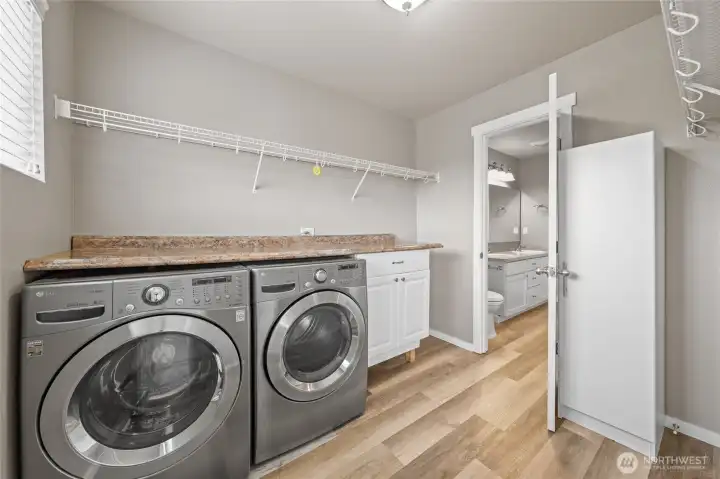 Upstairs laundry room~