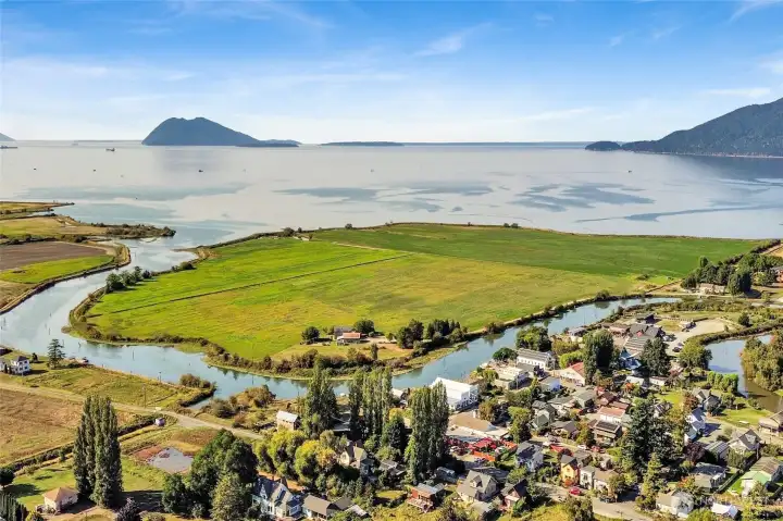 Welcome to 5544 Smith Road...128 acres of pristine land surrounded by Samish Bay