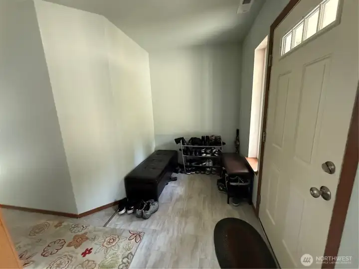 Large entry - could do some many things with this space.