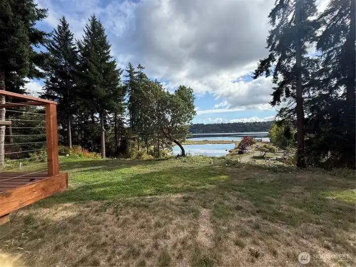 Nice yard...nearly 1/2 acre