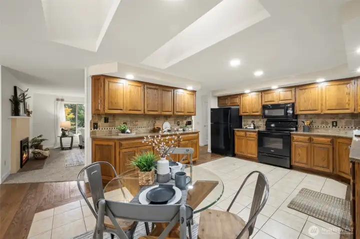 Eating Space in Kitchen