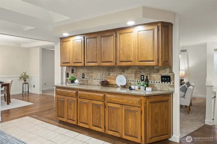 Plenty of Storage Space in the Kitchen