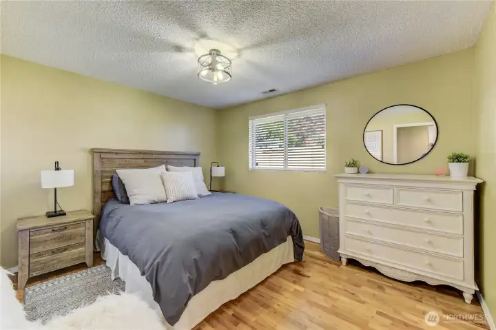 Primary bedroom with direct access to the bathroom