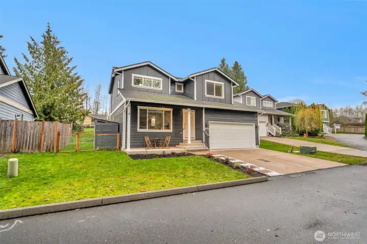 House situated in cul-de-sac