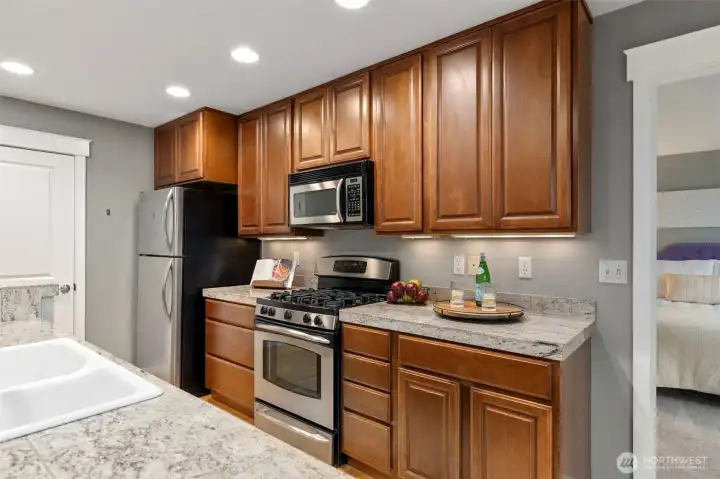 Stainless appliances