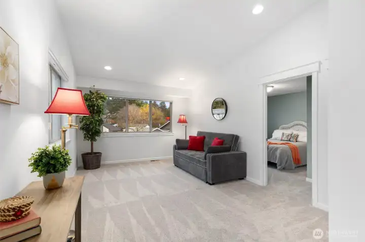 Second floor living room