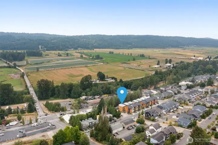 Up here, the world slows down—panoramic peace with a town that’s just the right size.