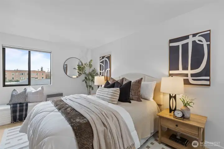 Large bedrooms offer comfortable retreats.