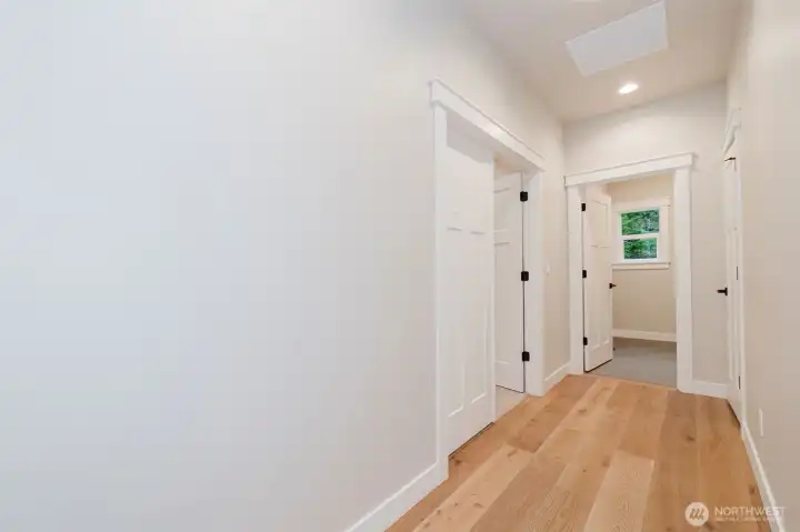 Hallway to Primary & Utility Rooms